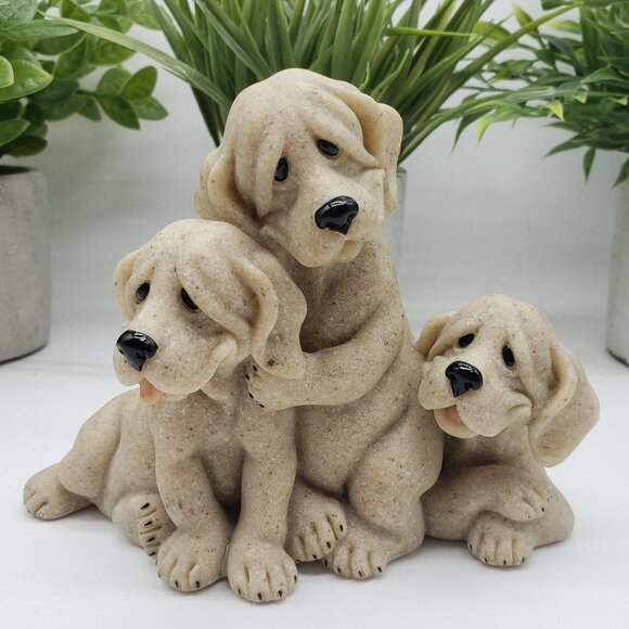 2001 Quarry Critters Petie, Pepe, Pooch Dog Figurine - Picture 1 of 8